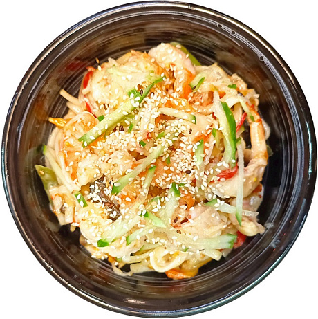 WoK Удон с Кор креветкой и тайский чили